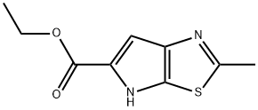 4H-Pyrrolo[3,2-d]thiazole-5-carboxylic acid, 2-methyl-, ethyl ester Structure