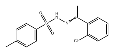 Benzenesulfonic acid, 4-methyl-, 2-[1-(2-chlorophenyl)ethylidene]hydrazide