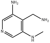 3,5-Pyridinediamine,4-(aminomethyl)-N-methyl-(9CI),752967-59-2,结构式