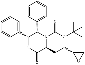 753010-14-9 (3S,5S,6R)-2-Oxo-3-[2-(2R)-2-oxiranylethyl]-5,6-diphenyl-4-morpholinecarboxylic Acid tert-Butyl Ester