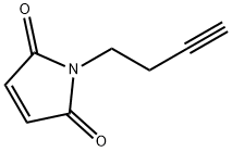 1H-Pyrrole-2,5-dione, 1-(3-butyn-1-yl)-, 75323-09-0, 结构式