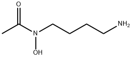 Acetamide, N-4-aminobutyl-N-hydroxy- Structure