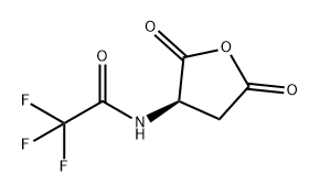 Acetamide, 2,2,2-trifluoro-N-[(3R)-tetrahydro-2,5-dioxo-3-furanyl]-,75403-90-6,结构式
