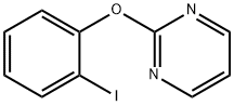 Pyrimidine, 2-(2-iodophenoxy)- 结构式