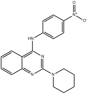 N-(4-Nitrophenyl)-2-(piperidin-1-yl)quinazolin-4-amine|
