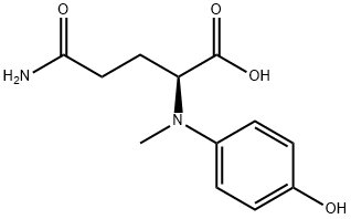 N(2)-methyl-gamma-L-glutaminyl-4-hydroxybenzene,75596-72-4,结构式