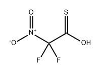 Ethanethioic acid, 2,2-difluoro-2-nitro- 化学構造式