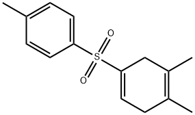 Benzene, 1-[(4,5-dimethyl-1,4-cyclohexadien-1-yl)sulfonyl]-4-methyl- Struktur