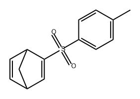 Bicyclo[2.2.1]hepta-2,5-diene, 2-[(4-methylphenyl)sulfonyl]- Struktur