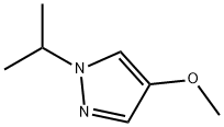 1H-Pyrazole, 4-methoxy-1-(1-methylethyl)- 结构式