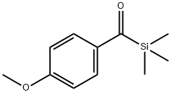 Methanone, (4-methoxyphenyl)(trimethylsilyl)- Structure