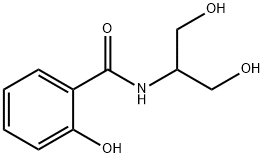 Benzamide, 2-hydroxy-N-[2-hydroxy-1-(hydroxymethyl)ethyl]- Structure