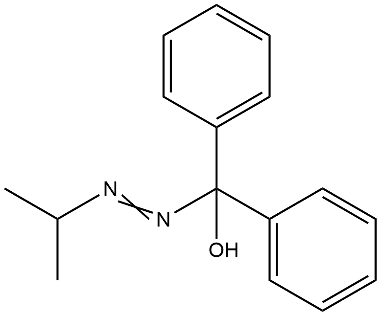 Benzenemethanol, α-[(1-methylethyl)azo]-α-phenyl- (9CI)