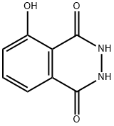 5-羟基-2,3-二氢邻苯二甲嗪-1,4-二酮 结构式