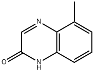 2(1H)-Quinoxalinone,5-methyl-(9CI) Structure