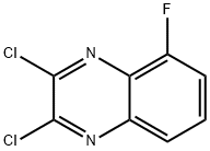 Quinoxaline, 2,3-dichloro-5-fluoro-,76089-03-7,结构式