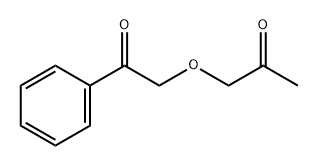 2-Propanone, 1-(2-oxo-2-phenylethoxy)- Structure