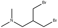 1-Propanamine, 3-bromo-2-(bromomethyl)-N,N-dimethyl-,761365-13-3,结构式