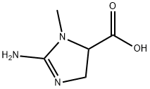 1H-Imidazole-5-carboxylicacid,2-amino-4,5-dihydro-1-methyl-(9CI) 结构式