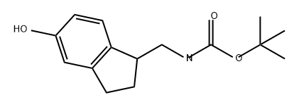 762175-76-8 Carbamic acid, [(2,3-dihydro-5-hydroxy-1H-inden-1-yl)methyl]-, 1,1-dimethylethyl ester (9CI)