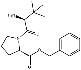 L-Proline, 3-methyl-L-valyl-, phenylmethyl ester (9CI) Struktur