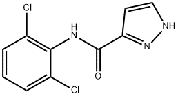 1H-Pyrazole-3-carboxamide,N-(2,6-dichlorophenyl)-(9CI) Struktur