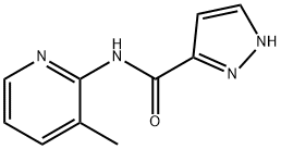 1H-Pyrazole-3-carboxamide,N-(3-methyl-2-pyridinyl)-(9CI) 化学構造式