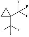 Cyclopropane, 1,1-bis(trifluoromethyl)- Structure