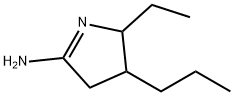 2H-Pyrrol-5-amine,2-ethyl-3,4-dihydro-3-propyl-(9CI) Struktur