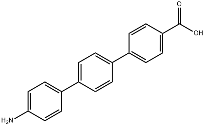 4''-氨基-[1,1':4',1''-三联苯]-4-羧酸,76572-52-6,结构式