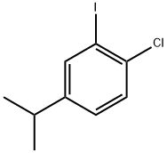 1-chloro-2-iodo-4-isopropylbenzene Structure