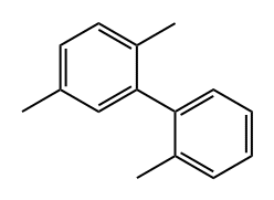 1,1'-Biphenyl, 2,2',5-trimethyl- 化学構造式