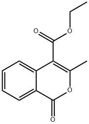 1H-2-Benzopyran-4-carboxylic acid, 3-methyl-1-oxo-, ethyl ester