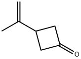 Cyclobutanone, 3-(1-methylethenyl)- Struktur