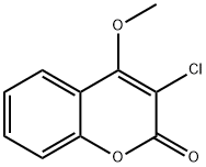 3-Chloro-4-methoxy-2H-chromen-2-one Structure