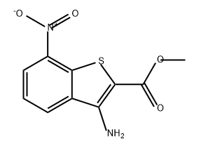 76878-17-6 Benzo[b]thiophene-2-carboxylic acid, 3-amino-7-nitro-, methyl ester