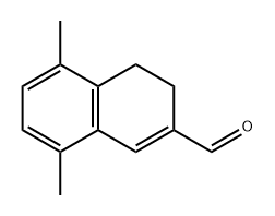 2-Naphthalenecarboxaldehyde, 3,4-dihydro-5,8-dimethyl- Structure