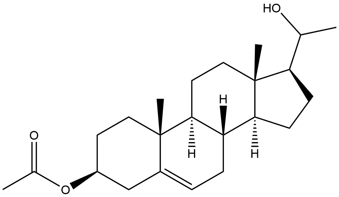 Pregn-5-ene-3,20-diol, 3-acetate, (3β)-
