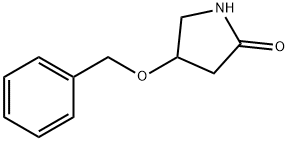 2-Pyrrolidinone, 4-(phenylmethoxy)- Struktur