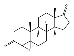 Androstane-3,17-dione, 4,5-epoxy-