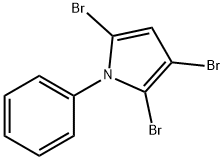 77124-03-9 1H-Pyrrole, 2,3,5-tribromo-1-phenyl-