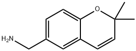 2H-1-Benzopyran-6-methanamine, 2,2-dimethyl- 化学構造式
