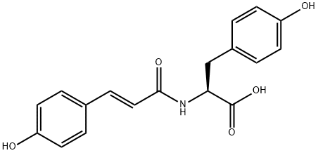 N-p-Coumaroyltyrosine Struktur