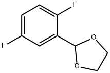 1,3-Dioxolane, 2-(2,5-difluorophenyl)-,773101-61-4,结构式