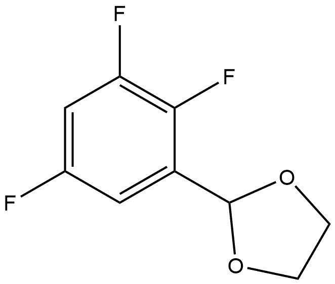 2-(2,3,5-Trifluorophenyl)-1,3-dioxolane Structure