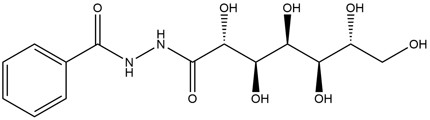 D-glycero-D-gulo-Heptonic acid, 2-benzoylhydrazide (9CI) 结构式