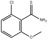 Benzenecarbothioamide, 2-chloro-6-methoxy- Struktur