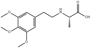Mescaloruvic acid 结构式