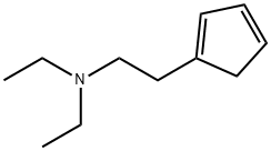 1,3-Cyclopentadiene-1-ethanamine,N,N-diethyl-(9CI) Structure