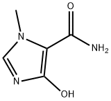 1H-Imidazole-5-carboxamide,4-hydroxy-1-methyl-(9CI) Structure